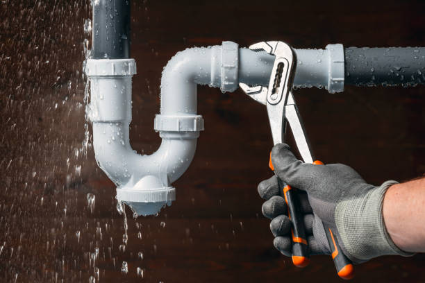 Professional Sewer Line Repair technician working in Rock City, IL